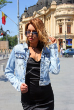 Jacheta Jeans "Aja" by JukaFashion.ro (2019)