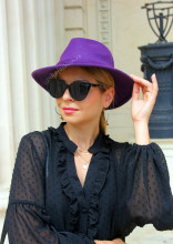 *Palarie Femei "Fabulosa" Mov by JukaFashion.ro