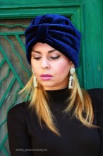 Cauti turbanul perfect? La noi sigur il gasesti! turban catifea elegant