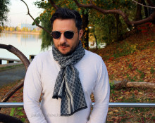 fular pashmina casmir barbati