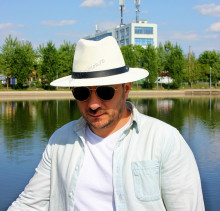 *Palarie de Vara "Summer" Alba by JukaFashion.ro