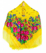 Sal Traditional "Katerina" Galben by jukafashion.ro