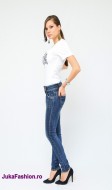 Blugi Skinny Elastici "Degradee" by JukaFashion.ro cod 00204