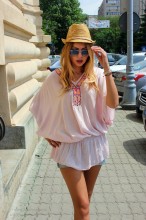 Bluza Dama "Breeze" Pink by JukaFashion.ro (2018)