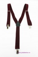 Bretele Barbat "Burgundy" by JukaFashion.ro cod 000110