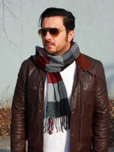 fular esarfa casmir pashmina barbat