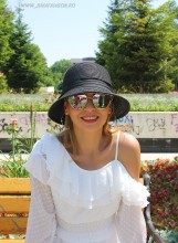 Palarie Dama de Vara "Daisy" Black JukaFashion.ro cod (2018)