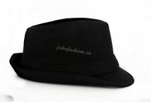 Palarie Unisex Clasica "Juka" Black by JukaFashion.ro 00100