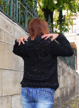 Pulover Dama "Cosmo" Black by JukaFashion.ro cod Z6