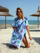 Rochie Plaja Pareo "Poppies" Diferite Culori