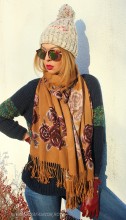 *Sal Esarfa Dama PREMIUM "Gipsy" Camel (2018)