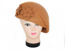 *Basca tip Toca "Perla" Bej by JukaFashion.ro