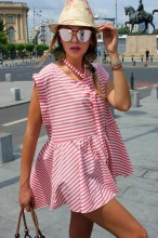 Bluza Dama "Maritimo" Pink by JukaFashion.ro (2018)