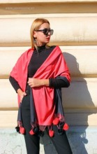 **Sal Dama PREMIUM "Finura" Fucsia&Grey by jukafashion.ro (2018)