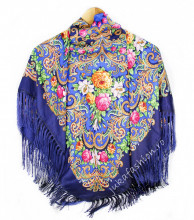 Sal Traditional "Karenina" Marine by jukafashion.ro