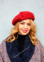Cauti basca tipic frantuzeasca? Calitate la cel mai bun pret! basca dama fetru lana 
