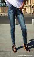 Blugi Skinny Elastici "Snow" by JukaFashion.ro cod B2014