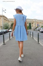 Bluza Dama "Maritimo" Blue by JukaFashion.ro (2018)