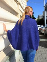 Cardigan 'Bolero" Marine Glitter by JukaFashion.ro (2018)