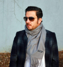 fular esarfa casmir pashmina barbat