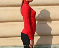 OFERTA PROMO: Maleta Dama "Juka Lace" Red by JukaFashion.ro cod B8004