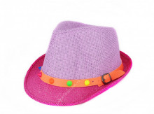 *Palarie Copii Vara "Dots" Pink by jukafashion.ro