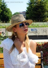 *Palarie Dama de Vara "Amour" by JukaFashion.ro (2018)