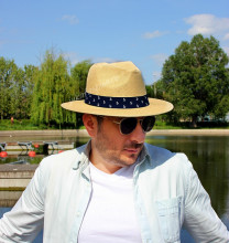 *Palarie de Vara "Borsalino" Bej by JukaFashion.ro