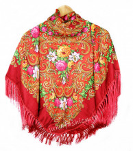 Sal Traditional "Karenina" Burgundy by jukafashion.ro