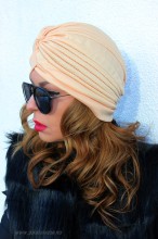 Turban Dama "Juka" Nude by JukaFashion.ro (2018)