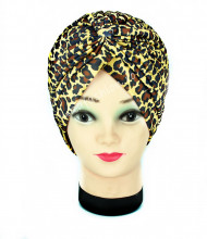 Turban Femei "Animal" Golden by JukaFashion.ro (2018)