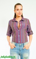 OFERTA PROMO : Camasa Carouri Dama "Miss Purple" by JukaFashion.ro cod 0093