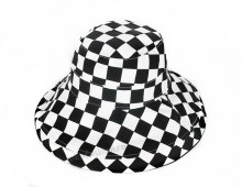 *Palarie Vara "Plaid" Neagra