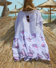 rochie plaja tip pareo dama