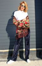 Sal Traditional "Buque" Maron by jukafashion.ro