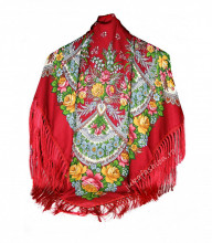 Sal Traditional "Svetlana" Burgundy by jukafashion.ro