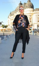 Cardigan Dama "Jollie" Negru by JukaFashion.ro (2018)