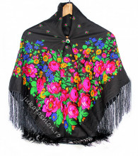 Sal Traditional "Katerina" Negru by jukafashion.ro