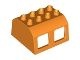 13530-4 DUPLO Cabine lokomotief oranje NIEUW *