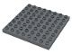 51262-85 DUPLO plaat 8x8 grijs, donker (blauwachtig) NIEUW *