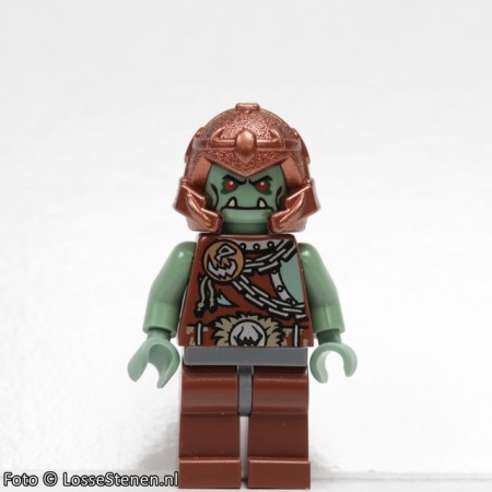 cas400 Troll warrior met koperen helm NIEUW *0M0000