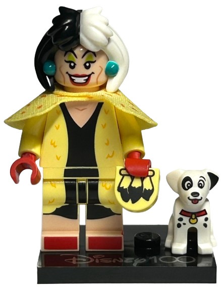 coldis100-13 Disney- Cruella de Vil & Damatian Puppy NIEUW *0M0000