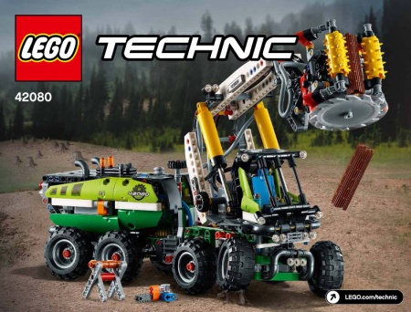 INS42080 42080 BOUWBESCHRIJVING- Forest Machine NIEUW *