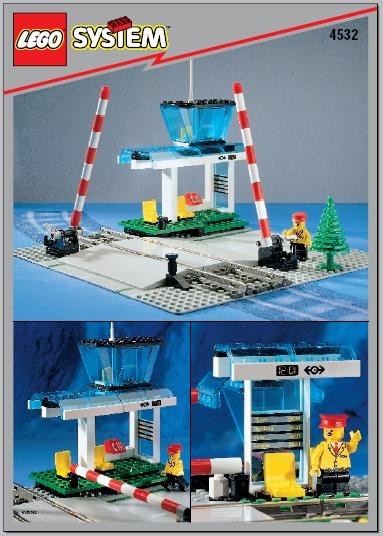 INS4532-G 4532 BOUWBESCHRIJVING- Manual Level Crossing gebruikt *LOC RBS