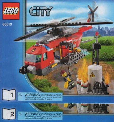 INS60010-2 60010-2 BOUWBESCHRIJVING- Fire Helicopter gebruikt *