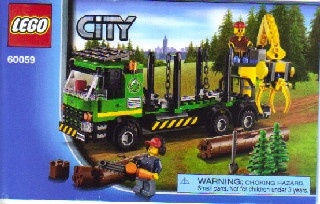 INS60059-G 60059 BOUWBESCHRIJVING- Logging Truck gebruikt *