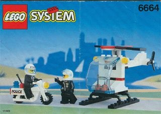 INS6664-G 6664 BOUWBESCHRIJVING- Chopper Cops gebruikt *LOC RBS