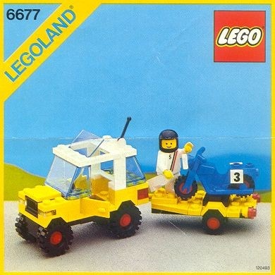 INS6677-G 6677 BOUWBESCHRIJVING- Motorcross Racing gebruikt *LOC M3