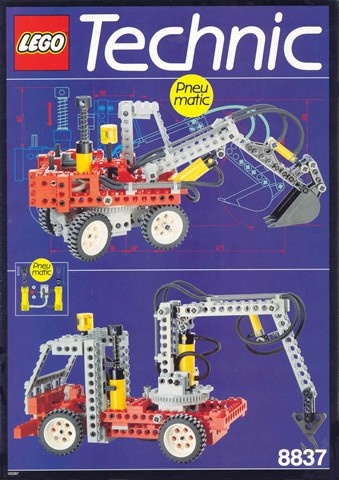 INS8837-G 8837 BOUWBESCHRIJVING- Pneumatic Excavator gebruikt *