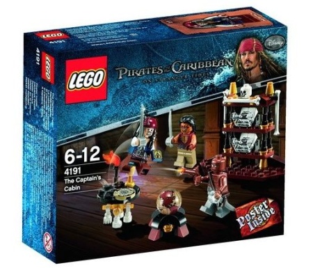 Set 4191 - Pirates of the Caribbean: Captain's Cabin- Nieuw